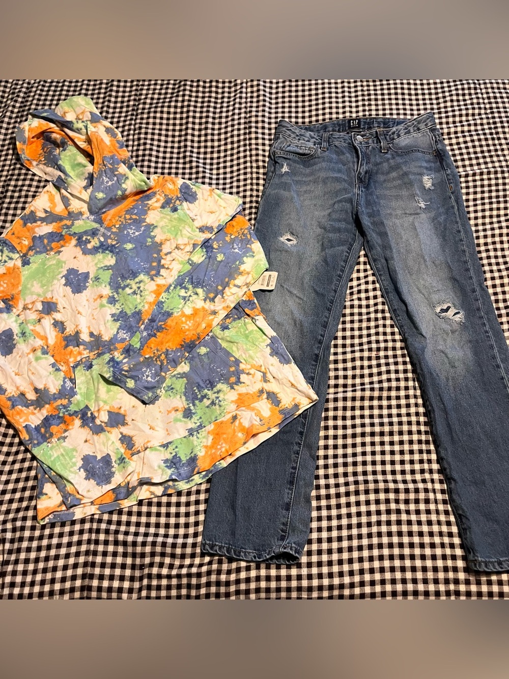 Girls size 14/16 hoodie and jeans NWT